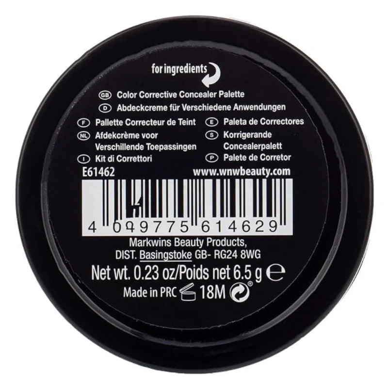 پالت اصلاح صورت وت اند وایلد all concealer کد E61462
