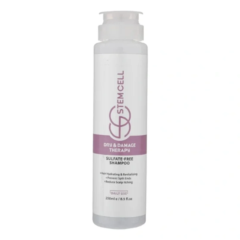 شامپو موهای خشک و آسیب دیده استم سل Sulfate Free