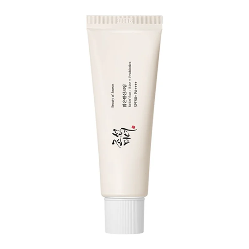 ضد آفتاب بیوتی آف جوسان بی رنگ ریلایف سان SPF50