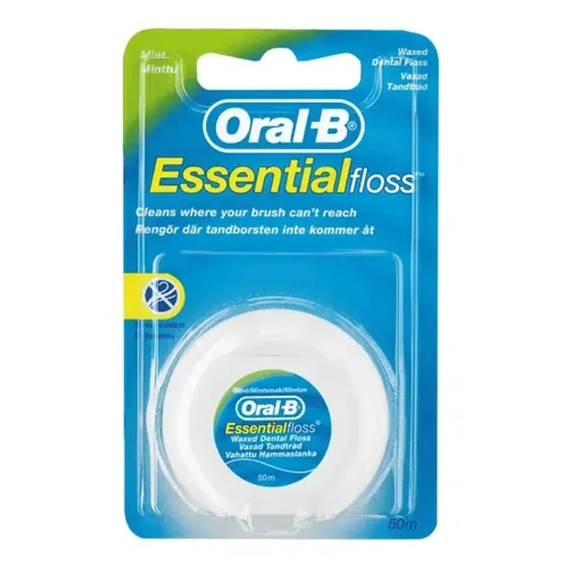 نخ دندان اورال بی رایحه نعناع مدل essential floss