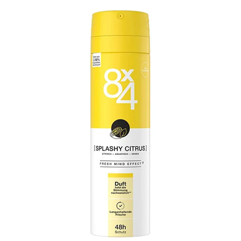 اسپری دئودورانت 8x4 رایحه Splashy Citrus شماره 16
