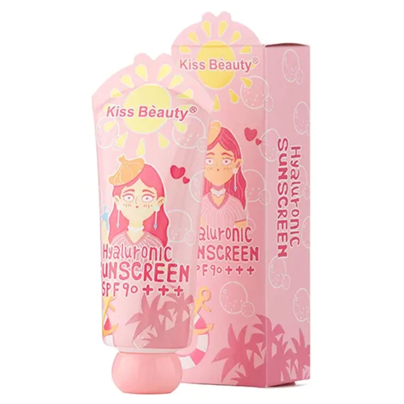 کرم ضد آفتاب کیس بیوتی بی رنگ هیالورونیک اسید SPF90