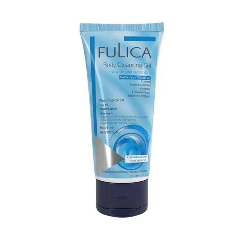 شامپو بدن فولیکا مناسب پوست خیلی خشک و حساس 200ml