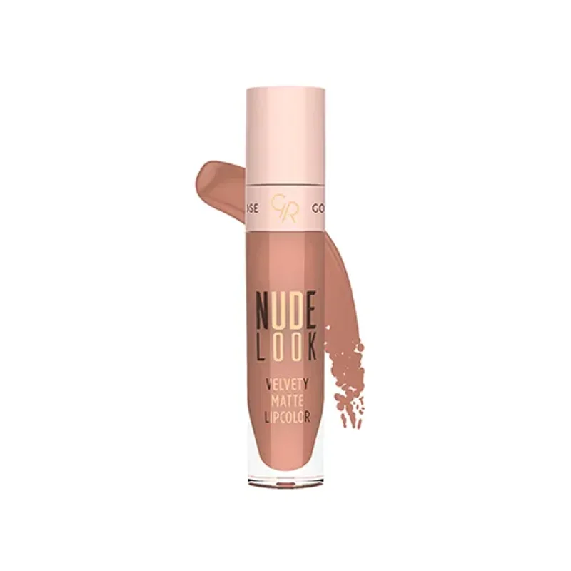 رژ لب مایع گلدن رز Nude Look رنگ Just Nude کد 01