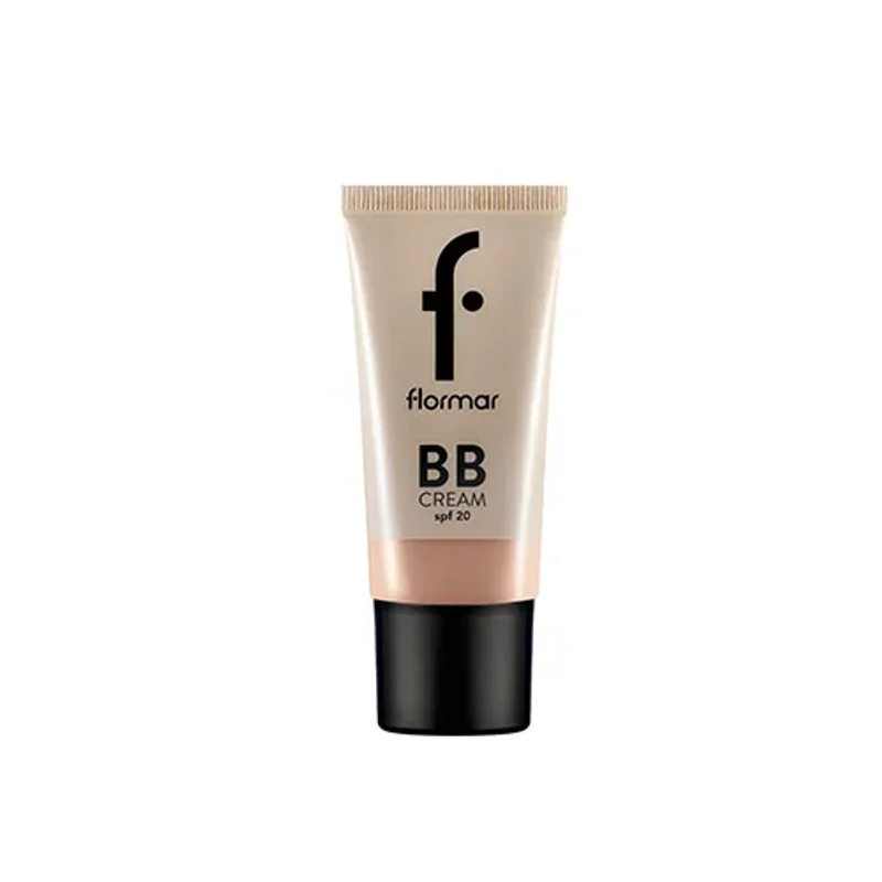 بی بی کرم فلورمار SPF20 مرطوب کننده رنگ light medium شماره 004