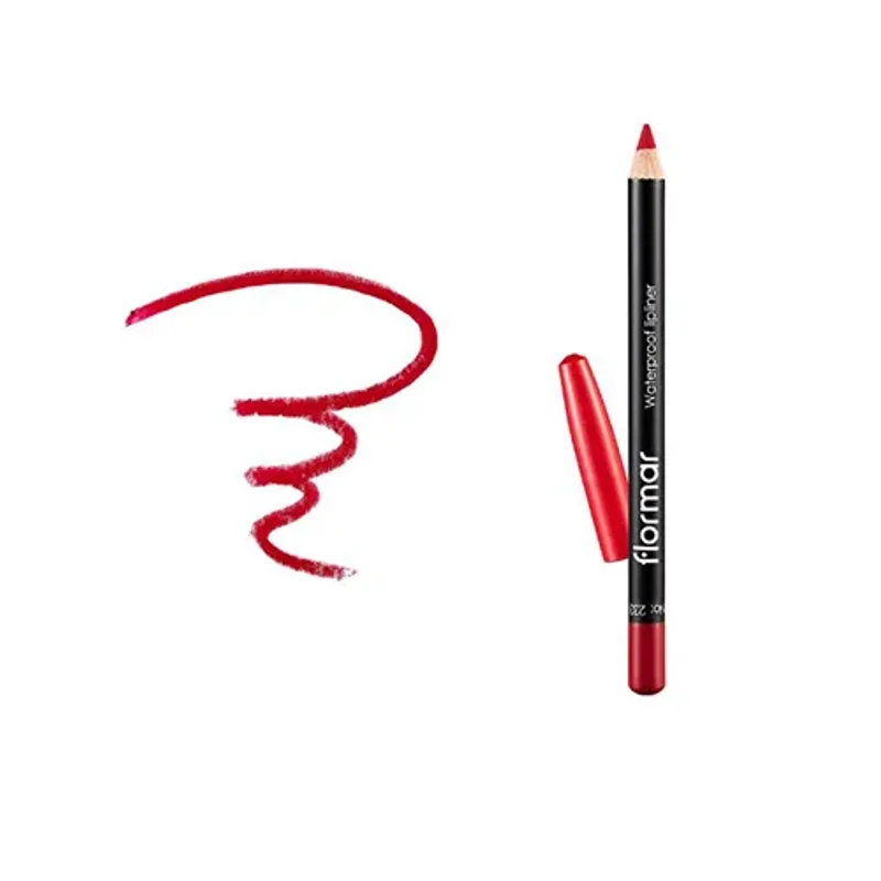 مداد لب فلورمار ضد آب رنگ Dramatic Red شماره 233
