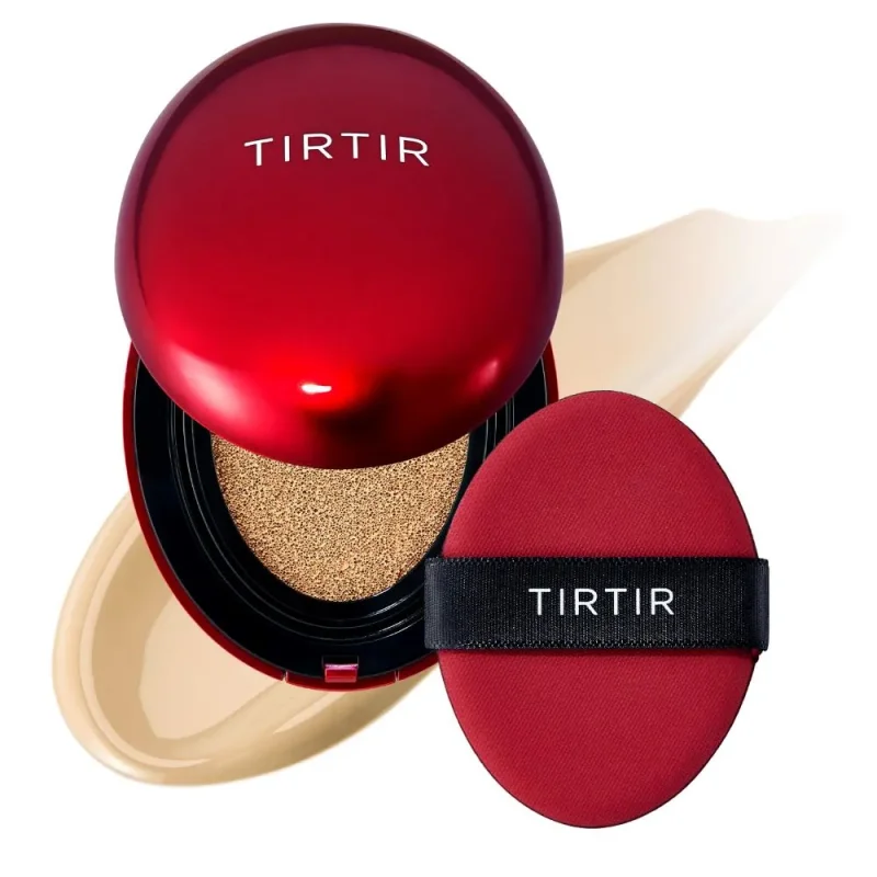 کوشن قرمز تیر تیر TIRTIR رنگ 24W SOFT BEIGE