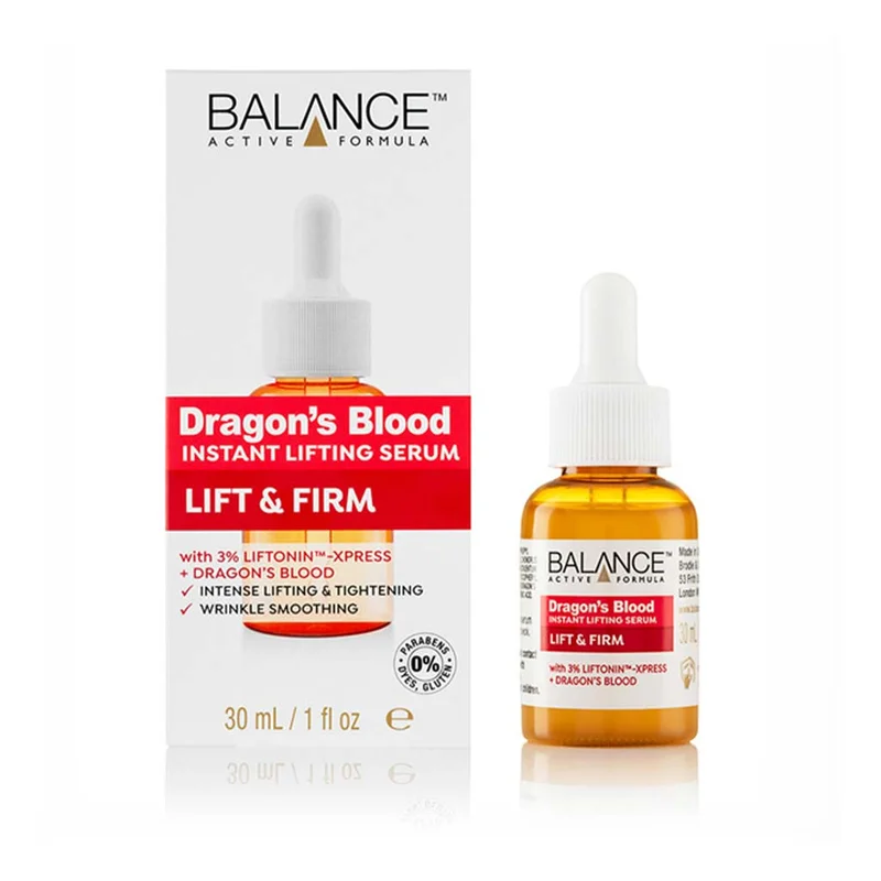سرم لیفت کننده صورت بالانس dragons blood حجم 30ml