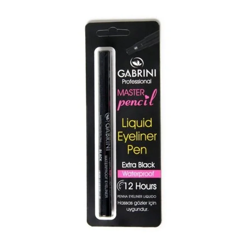 خط چشم ماژیکی گابرینی ضد آب Liquid Eyeliner Pen