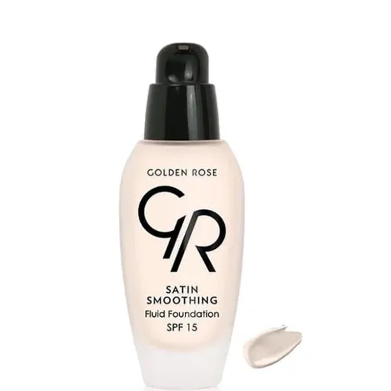 کرم پودر ساتین گلدن رز SPF15 بژ طبیعی کد 21