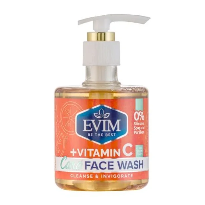 فیس واش ژلی ویتامین C مناسب انواع پوست ایویم 250ml (کپی)