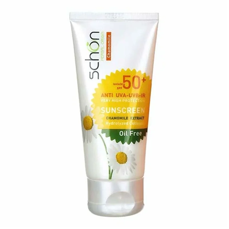 کرم ضد آفتاب بی رنگ شون SPF50 فاقد چربی