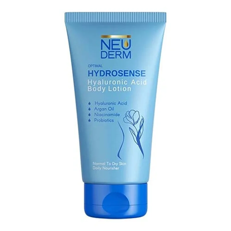 لوسیون بدن هیالورونیک اسید نئودرم هیدروسنس 150ml