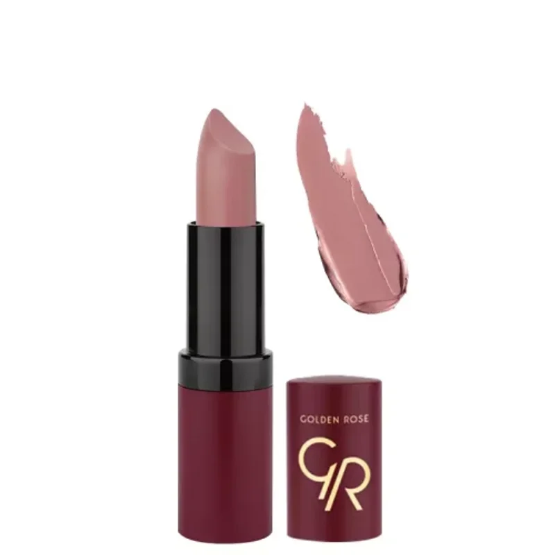 رژ لب جامد مات مخملی گلدن رز Velvet Matte شماره 03