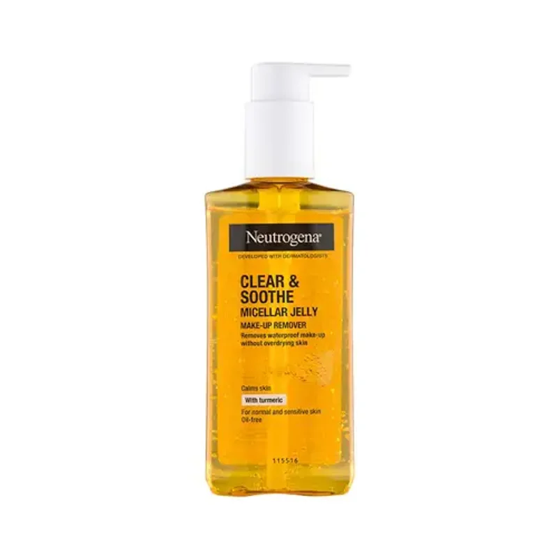 ژل میسلار زردچوبه نوتروژینا پاک کننده آرایش 200ml