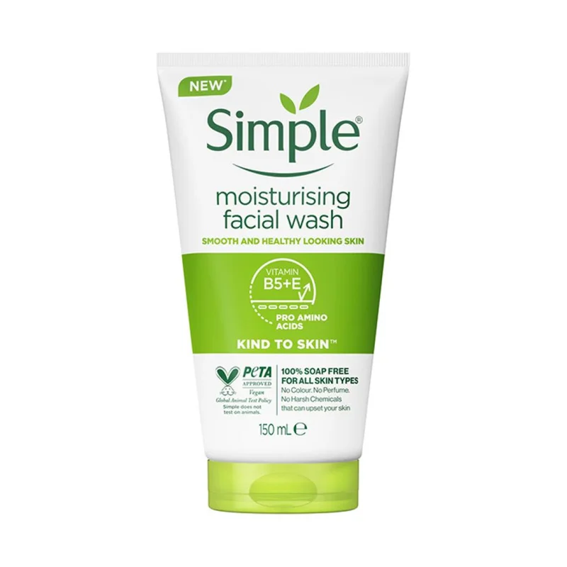 ژل شستشوی صورت سیمپل moisturising