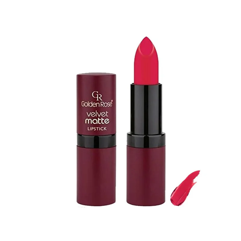 رژ لب جامد گلدن رز مات مخملی Velvet Matte شماره 15
