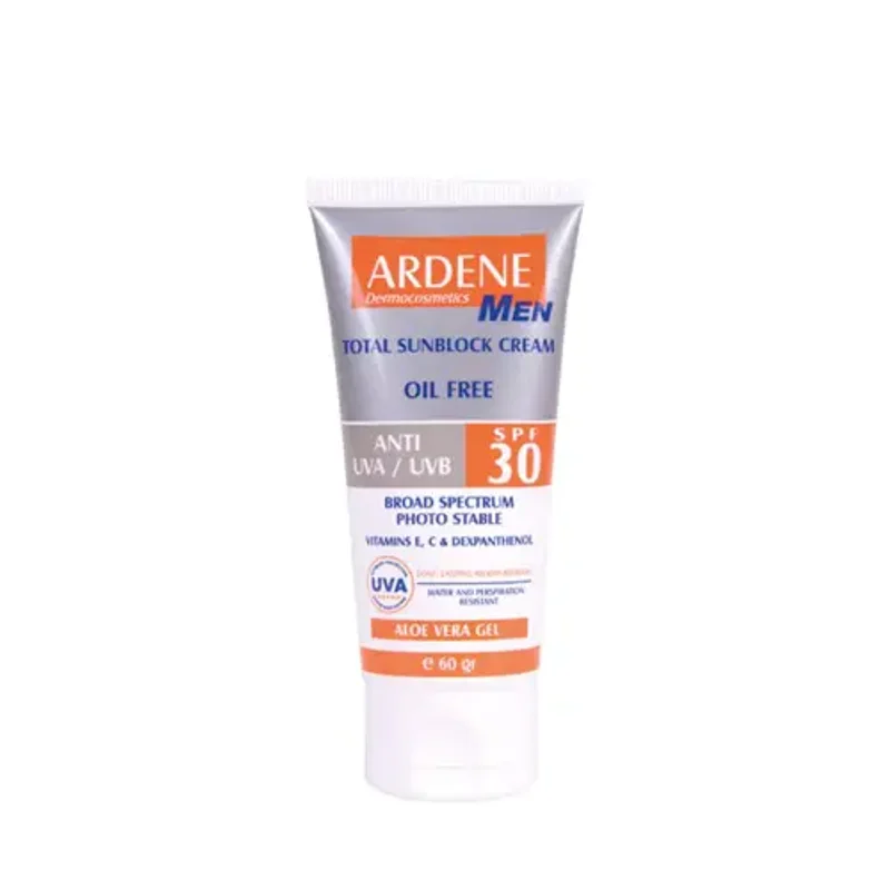 کرم ضدآفتاب آردن SPF30 فاقد چربی آقایان