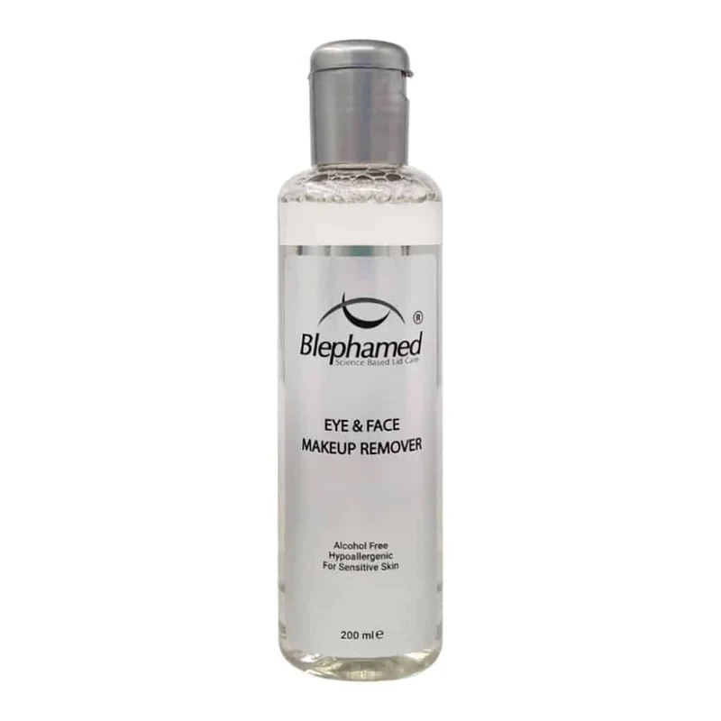 محلول پاک کننده آرایش صورت و چشم بلفامد پوست حساس 200ml
