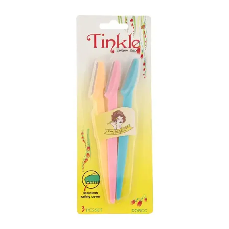 تیغ اصلاح ابرو و صورت تینکل مدل Shaper بسته 3 عددی