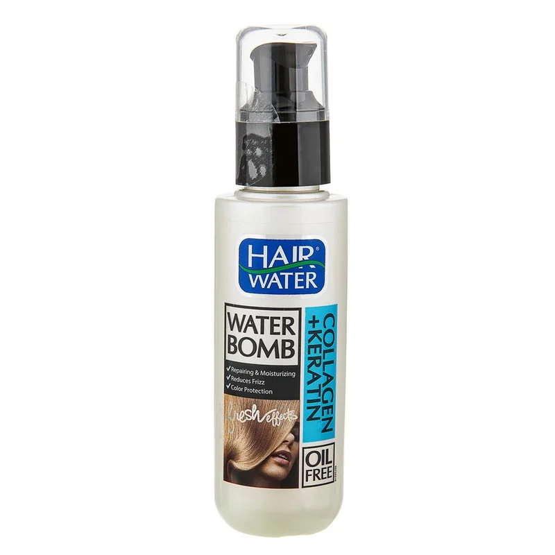 کرم آبرسان مو هیر واتر حاوی کلاژن و کراتین کامان 100ml