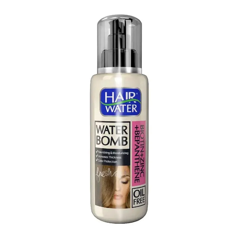 کرم آبرسان مو هیر واتر بیوتین زینک و بپانتین کامان 100ml
