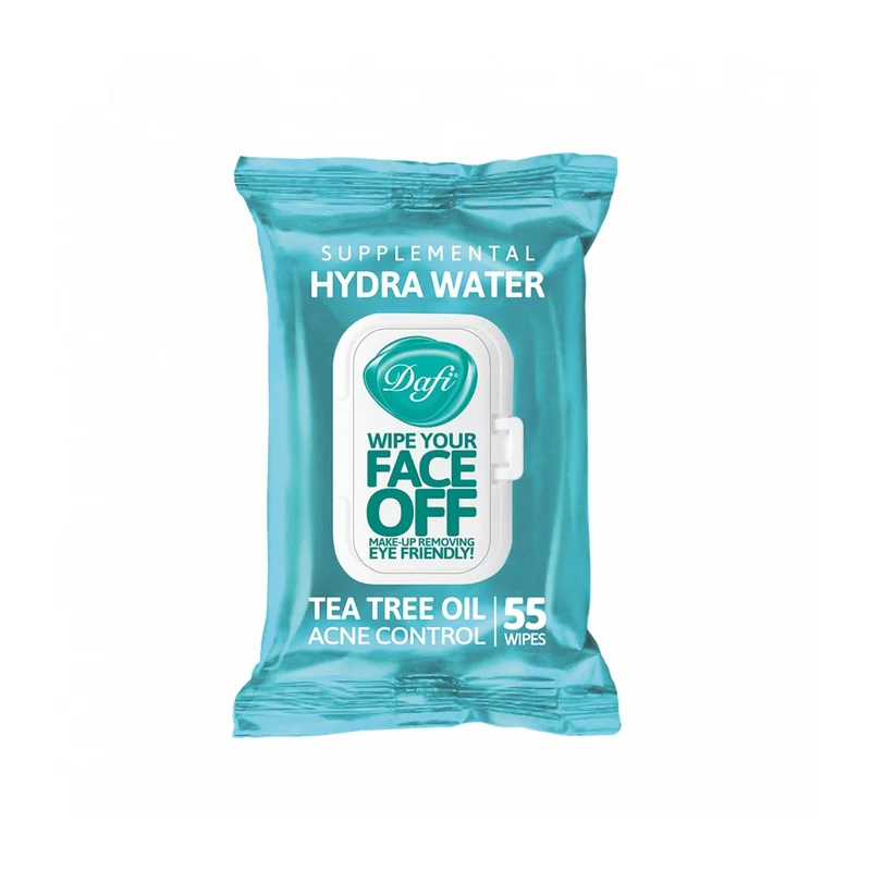 دستمال مرطوب درب دار HYDRA WATER دافی 55 عددی