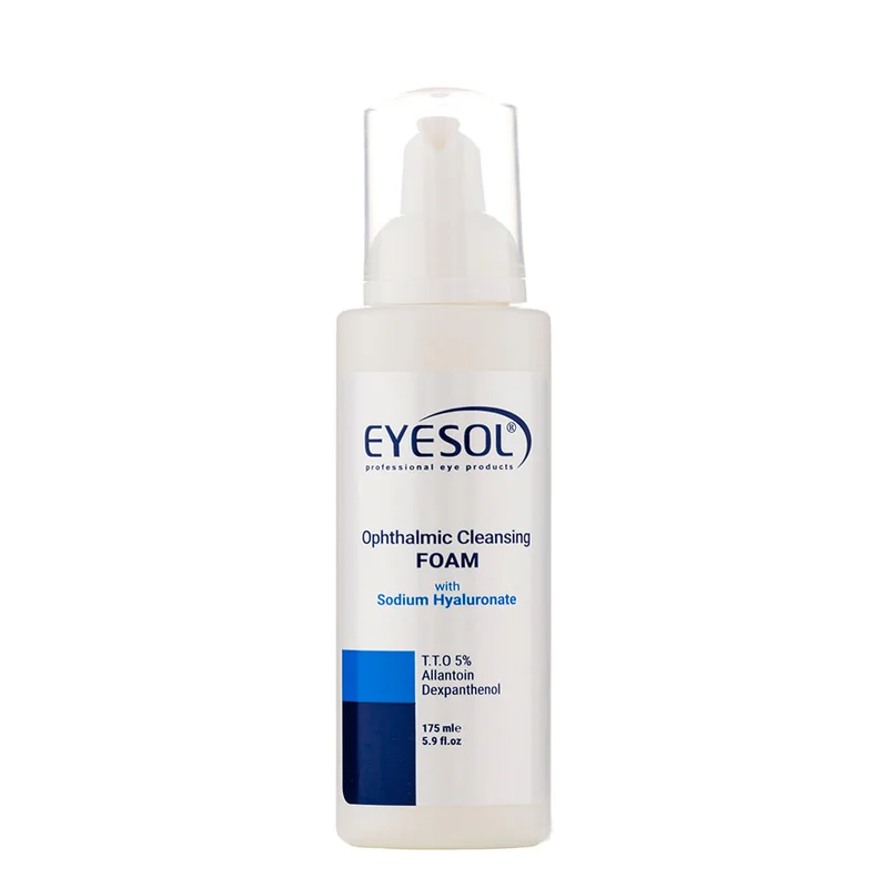فوم شستشو پلک و مژه آیسول مدل 175ml ophthalmic