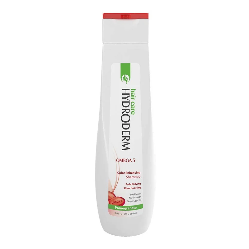 هیدرودرم شامپو تثبیت کننده رنگ امگا3 250ml