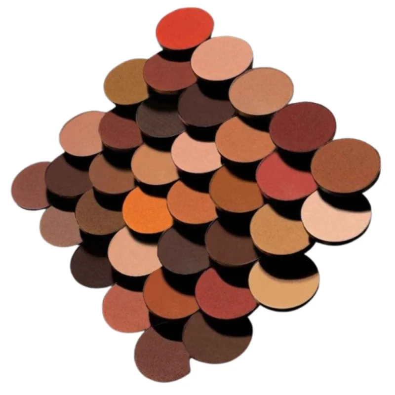 تست رنگ پالت سایه 35 رنگ مورفی مدل Supernatural Glow Artistry