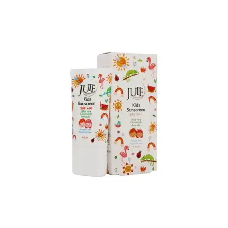 کرم ضد آفتاب بی رنگ SPF50 کودکان ژوت فاقد پارابن 40ml