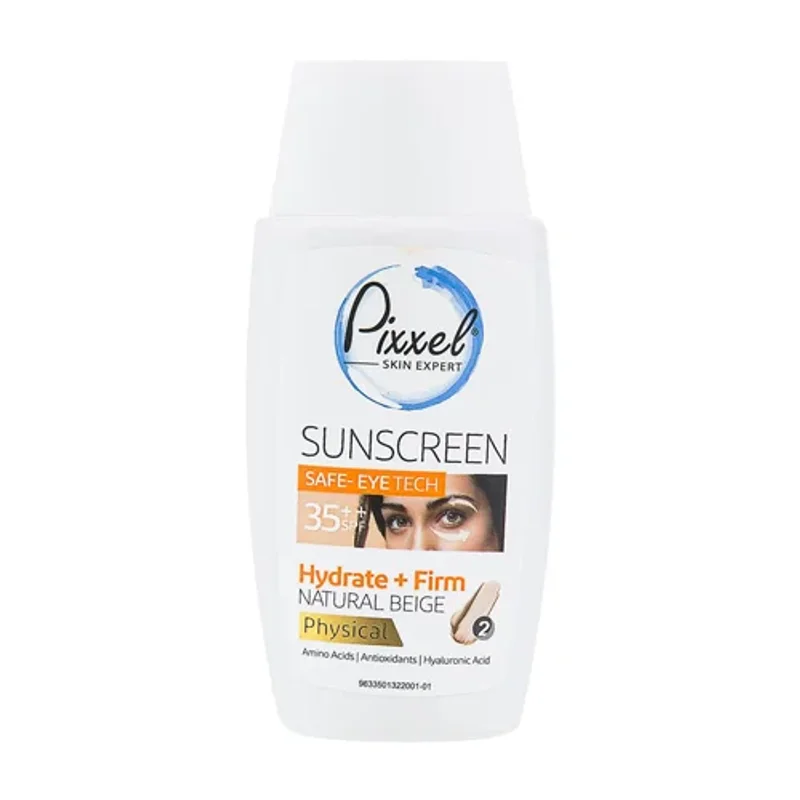 کرم ضد آفتاب دور چشم رنگ بژ طبیعی SPF 35 پیکسل