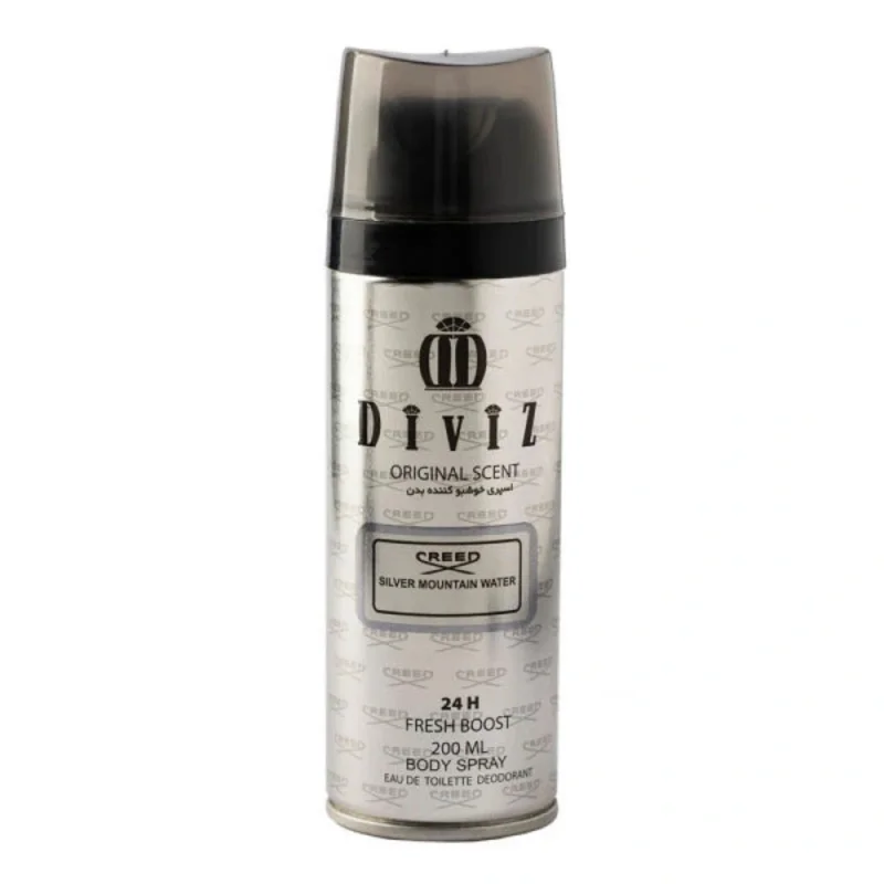 اسپری بدن مردانه دیوایز مدل Creed Silver Mountain Water